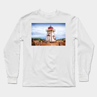 Covehead Lighthouse PEI 11 Long Sleeve T-Shirt